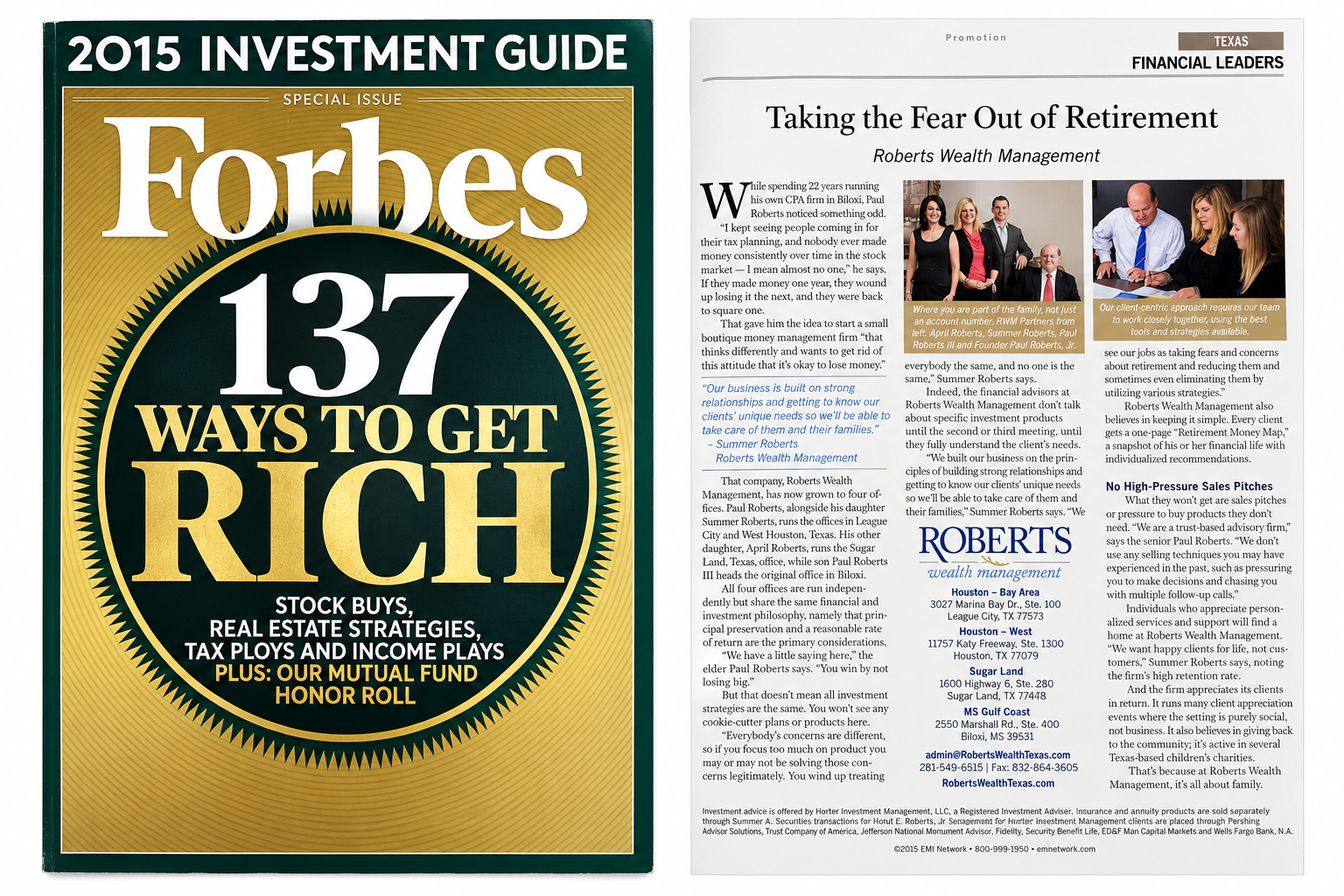 Forbes 2015 Investment Guide special issue cover