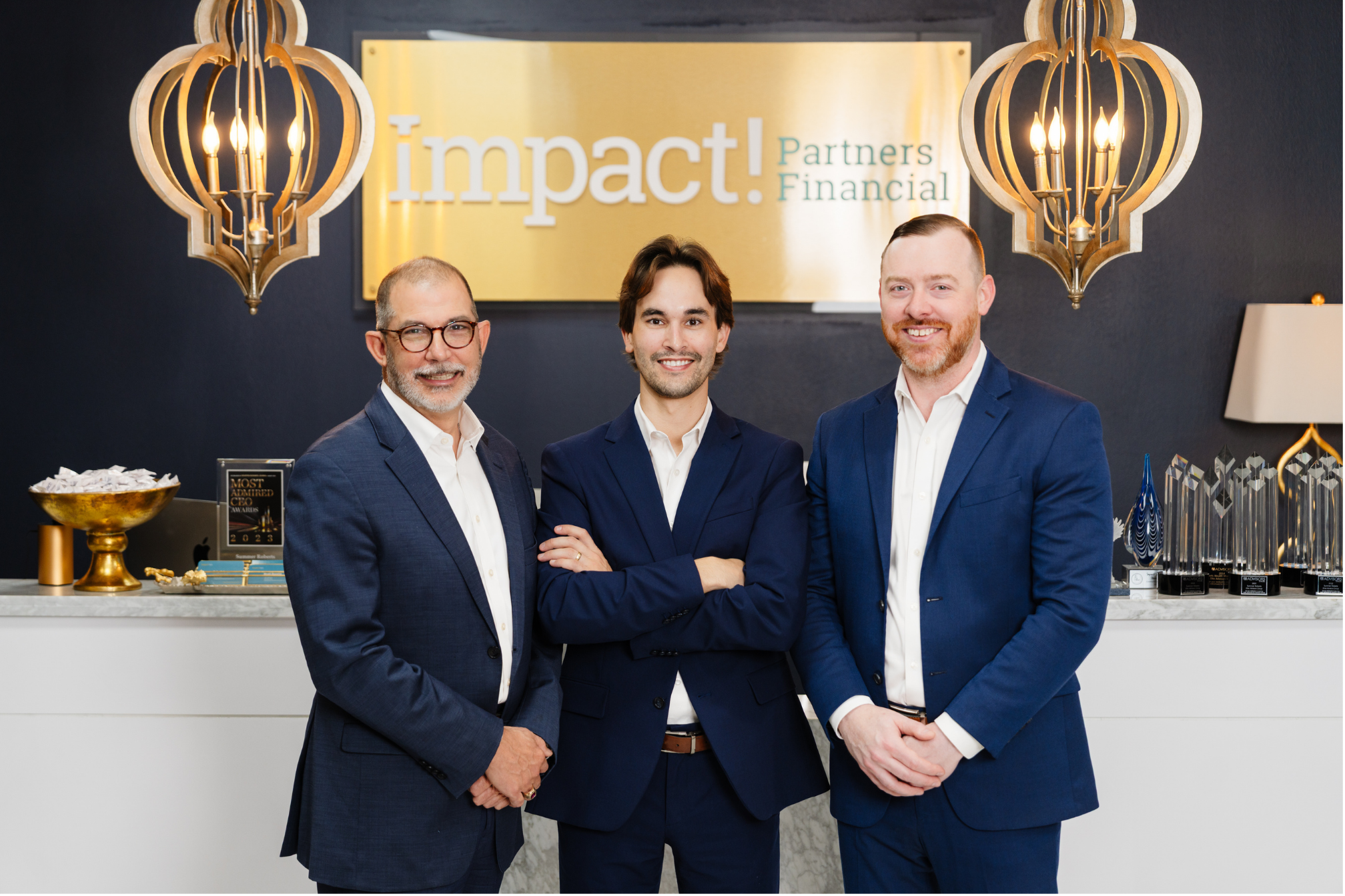 Wyatt Broome with the Impact! Partners Financial team