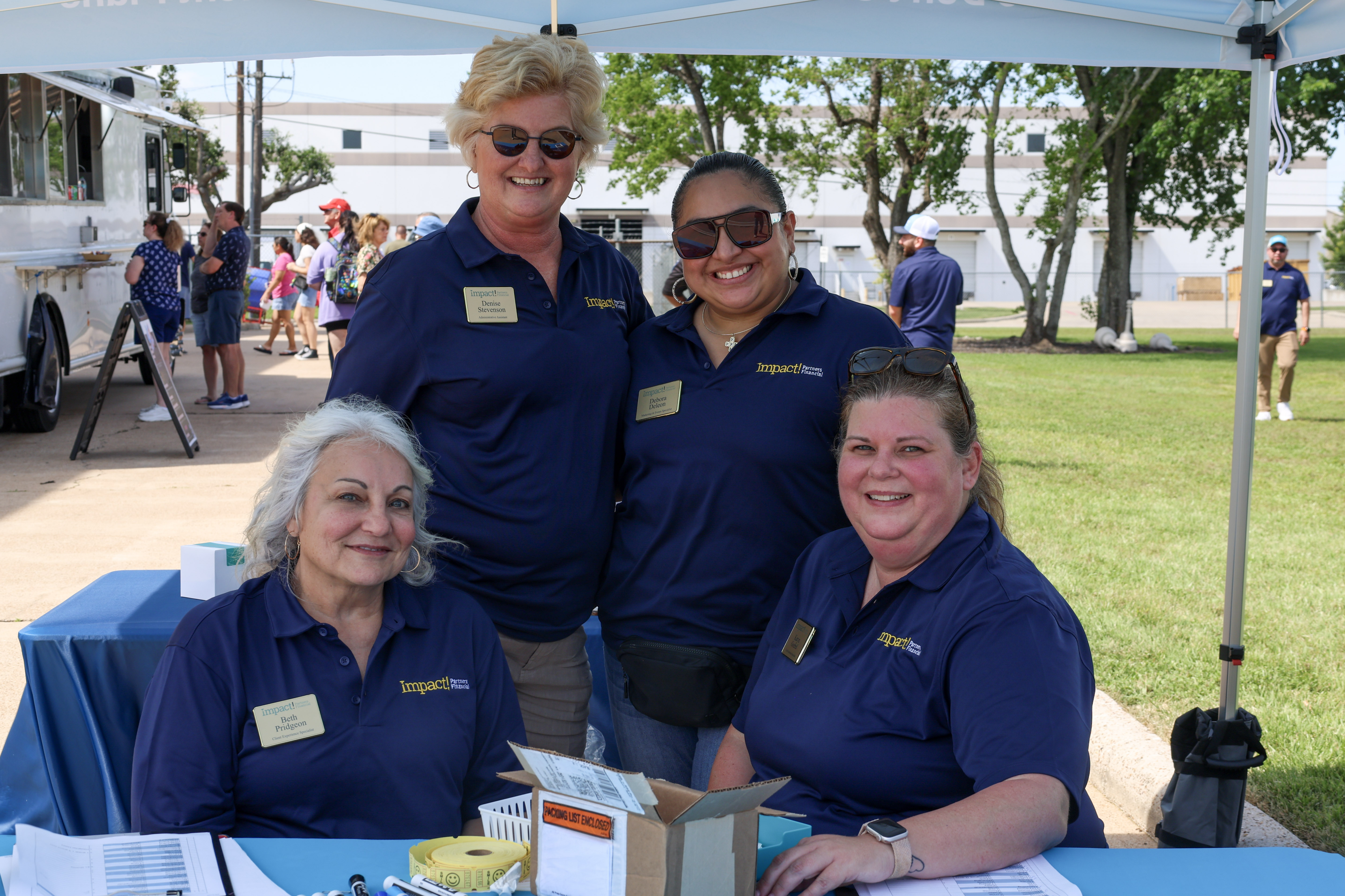 Impact! Partners Financial team and families at Legacy Family Day in Houston
