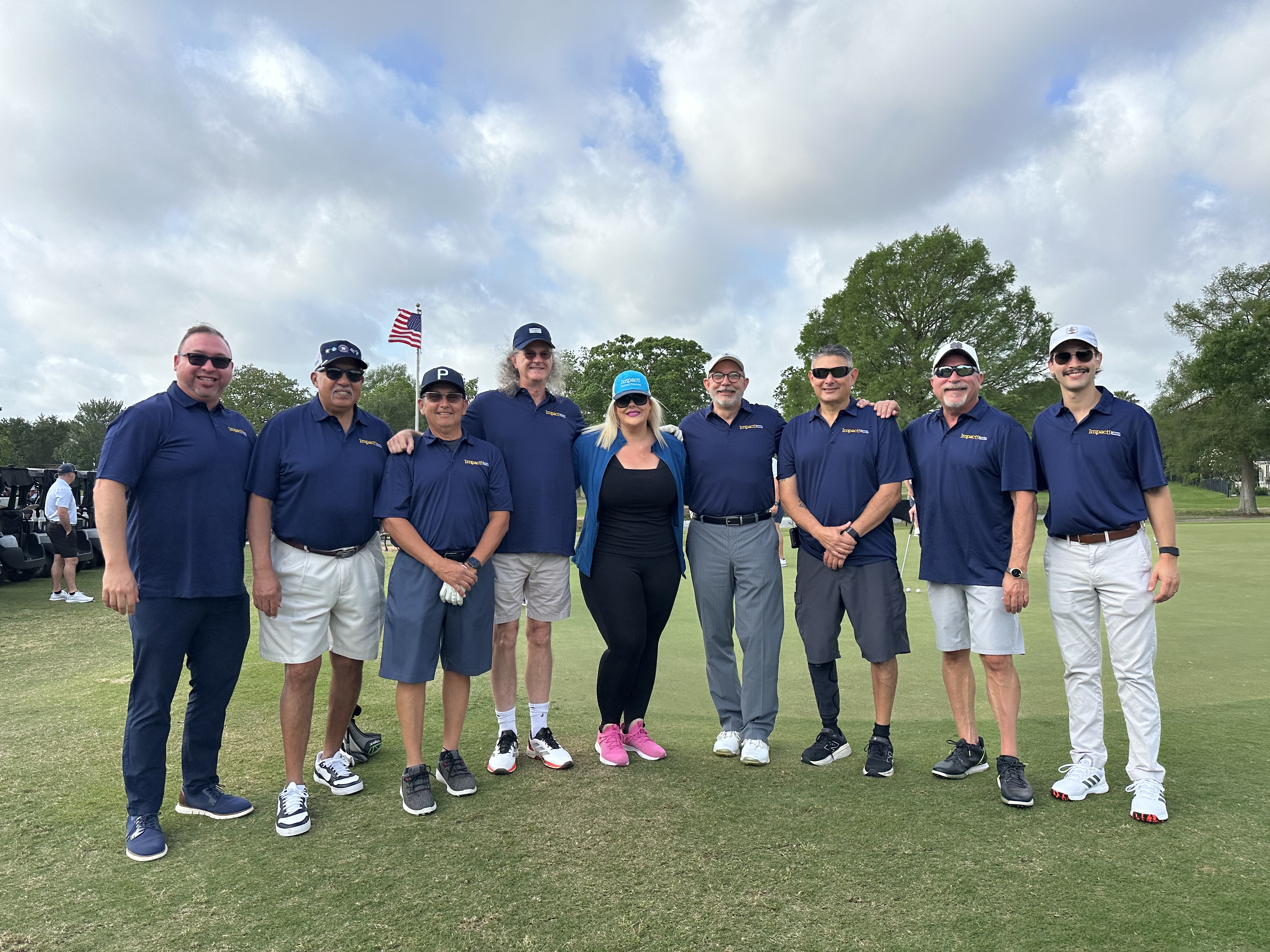 Impact! Partners Financial advisors meeting with clients